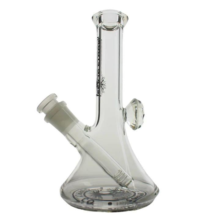ROOTS GLASS: 7" MINI BEAKER W/ FACETED OPAL - Image 4