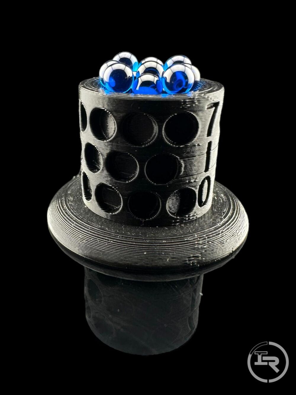 IRIDESCENT GLASS: 2MM PUFFCO PIVOT PEARLS - Image 4