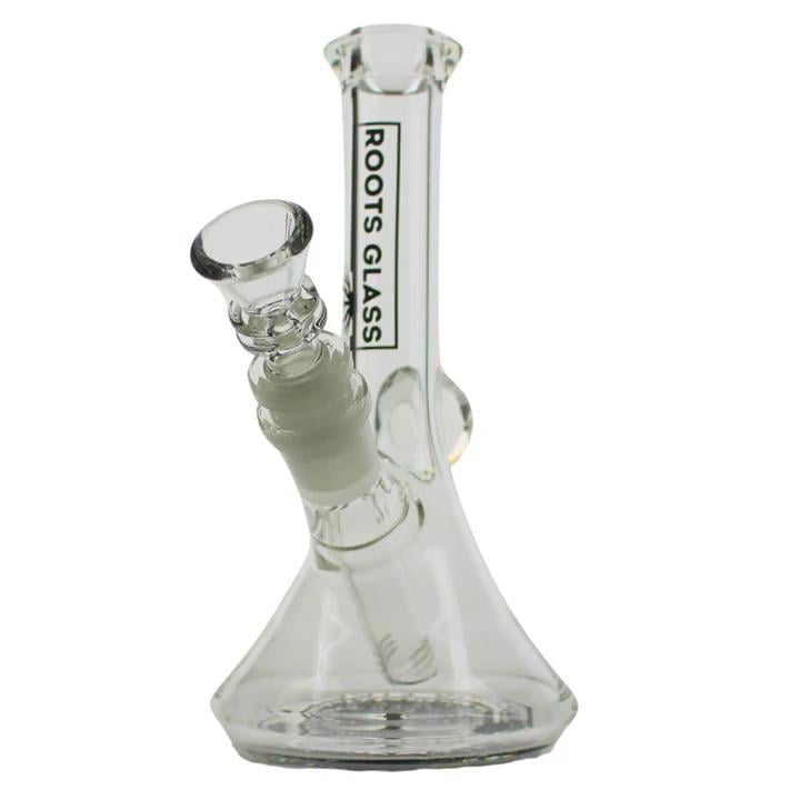 ROOTS GLASS: 7" MINI BEAKER W/ FACETED OPAL - Image 3