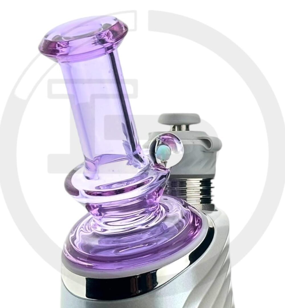 IRIDESCENT GLASS: HOURGLASS DRY TOP PUFFCO PEAK ATTACHMENT