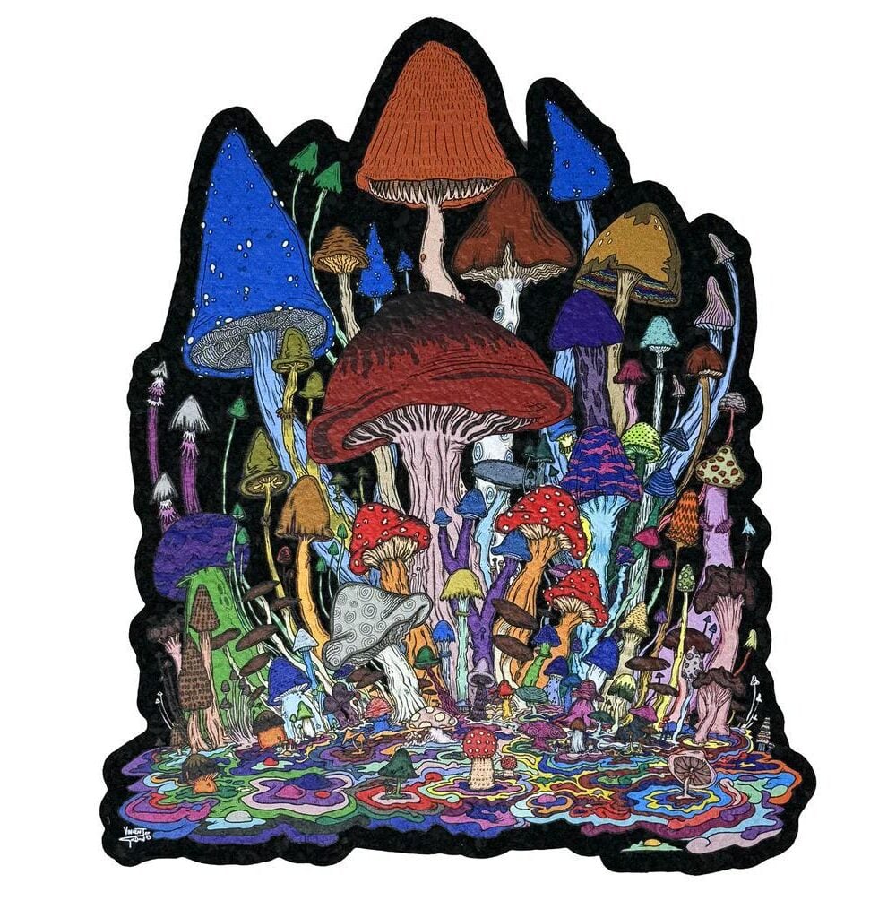 MOOD MATS: 12" VG MUSHROOMS 2025 LIMITED EDITION