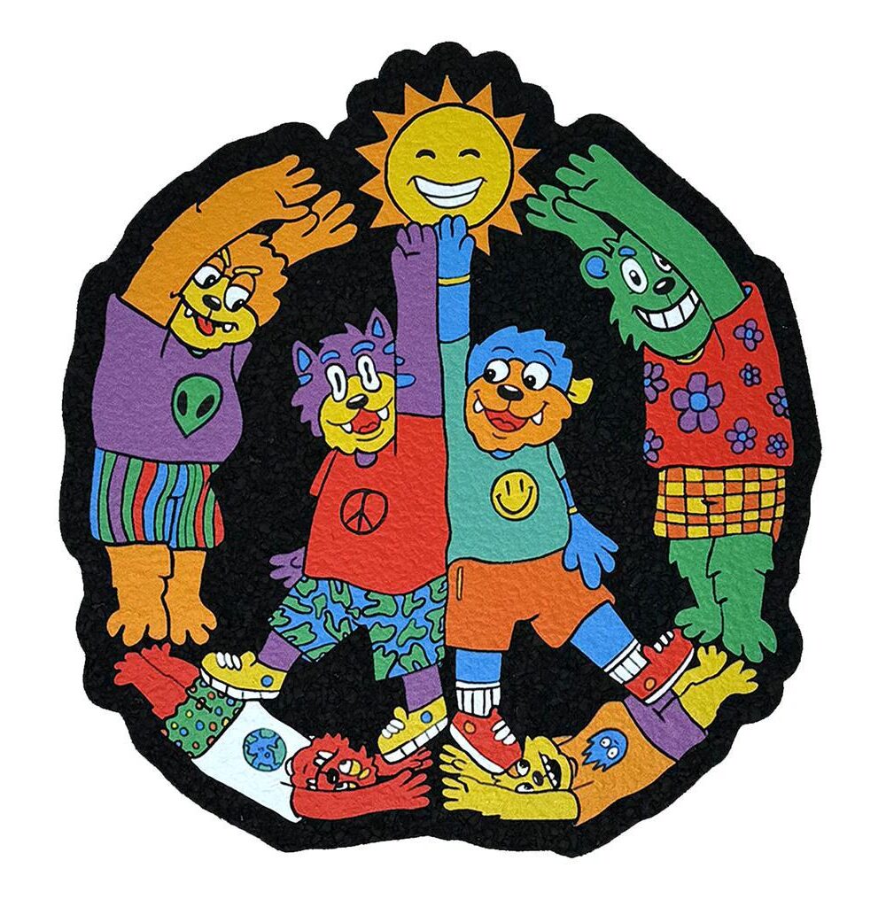 MOOD MATS: 12" PEACEOUT 2025 LIMITED EDITION