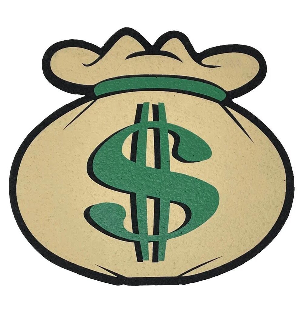 MOOD MATS: 12" OG MONEY BAG LIMITED EDITION