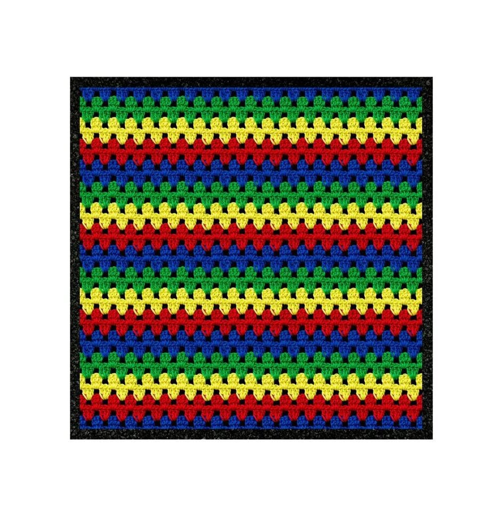 MOOD MATS: 8" CROCHET 2025
