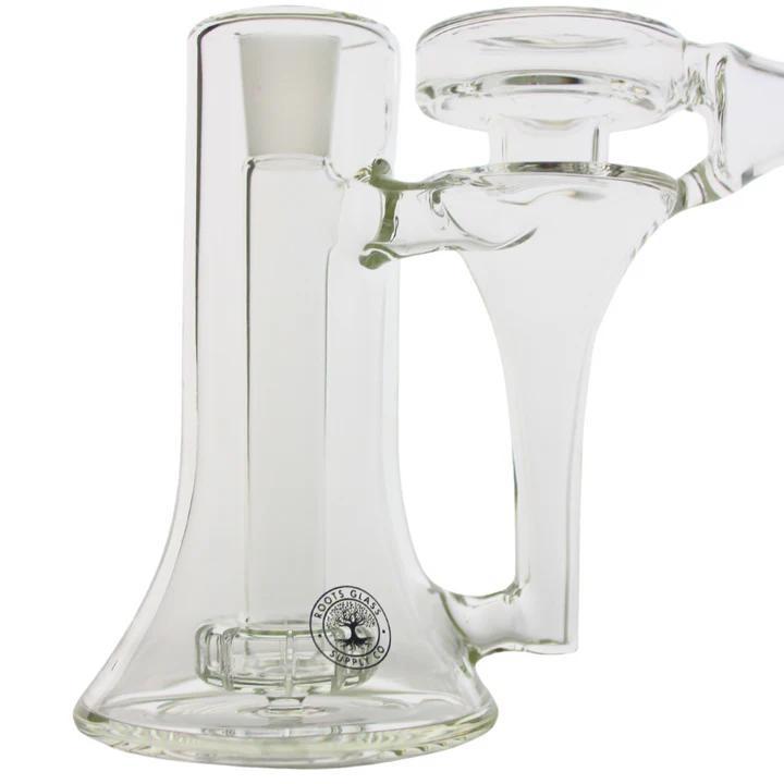 Alternative view of ROOTS GLASS: 6" RBR RECYCLER HAMMER BUBBLER