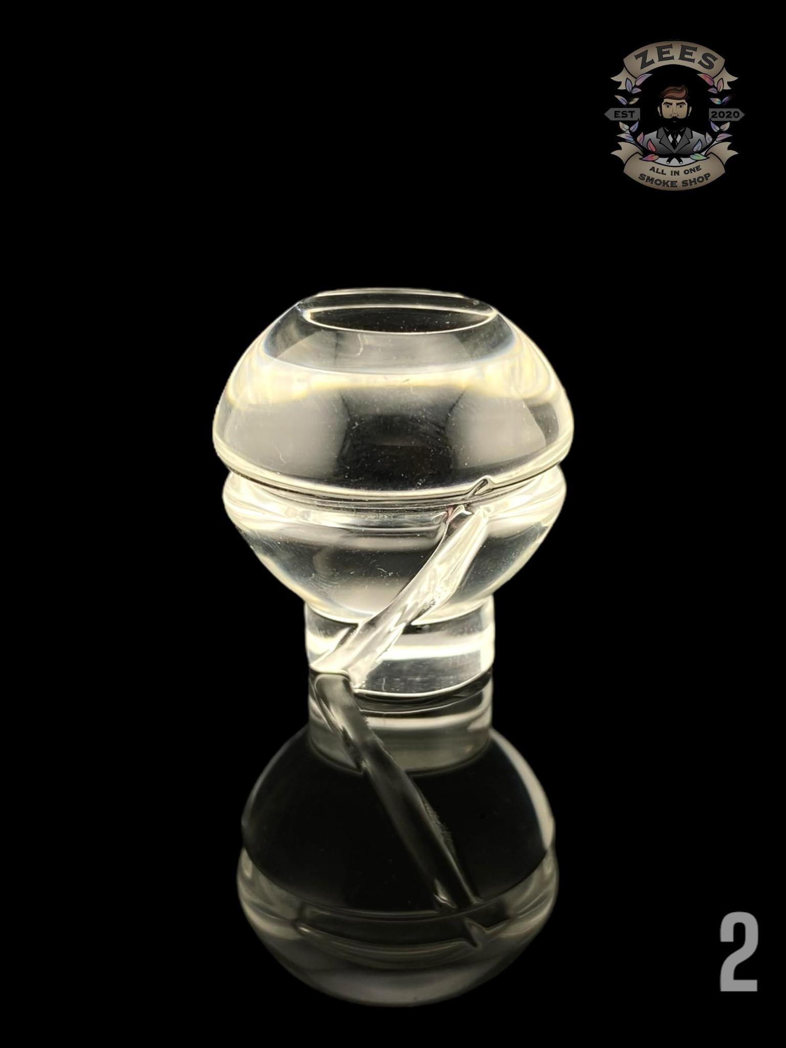 ONE TRICK PONY: CLEAR PUFFCO NEW PEAK SPINNER CAP - Image 3