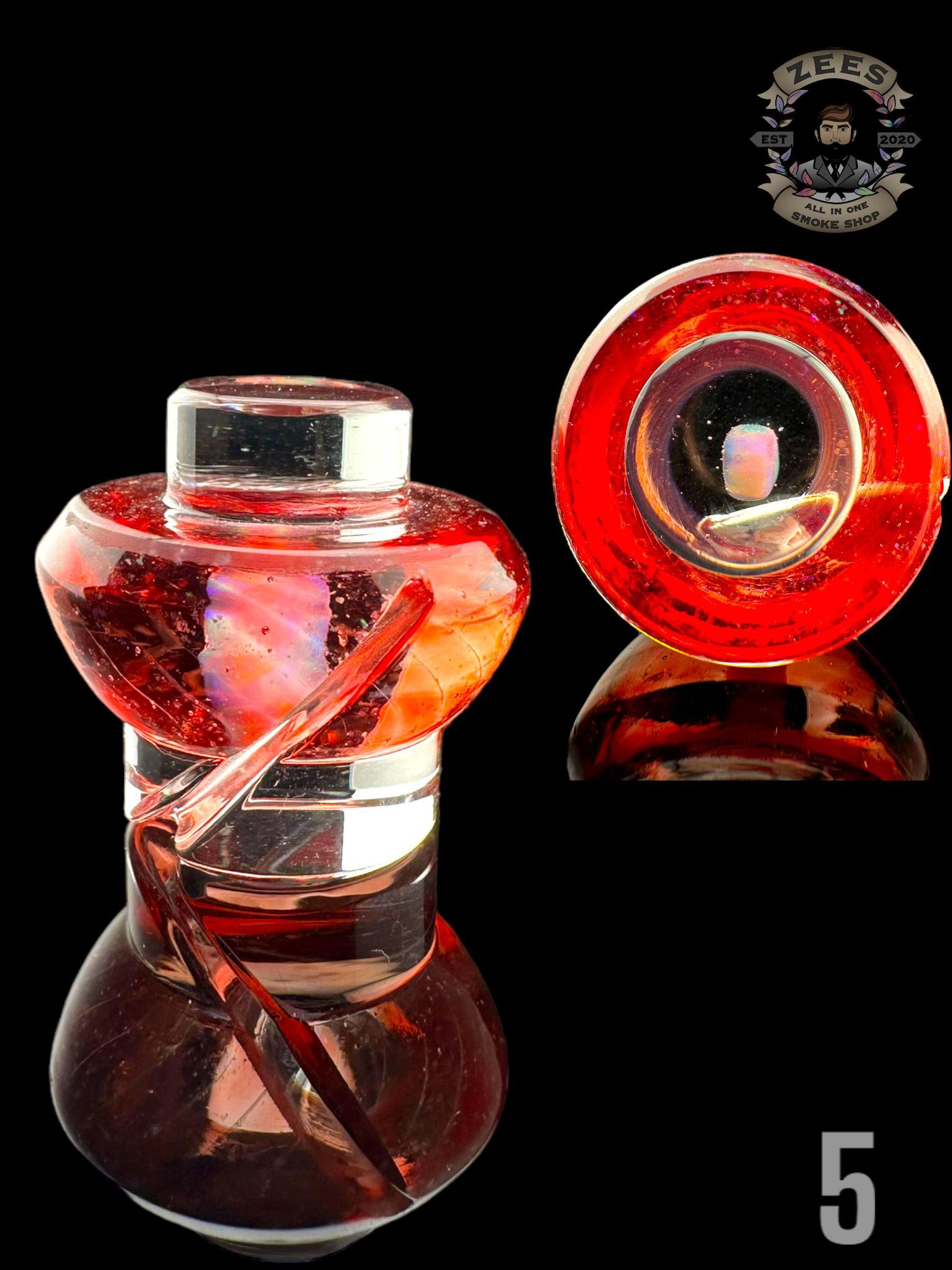 ONE TRICK PONY: 25MM ENCASED OPAL CROPAL XL ROCKULUS CARB CAP/SLURPER TOPPER - Image 5