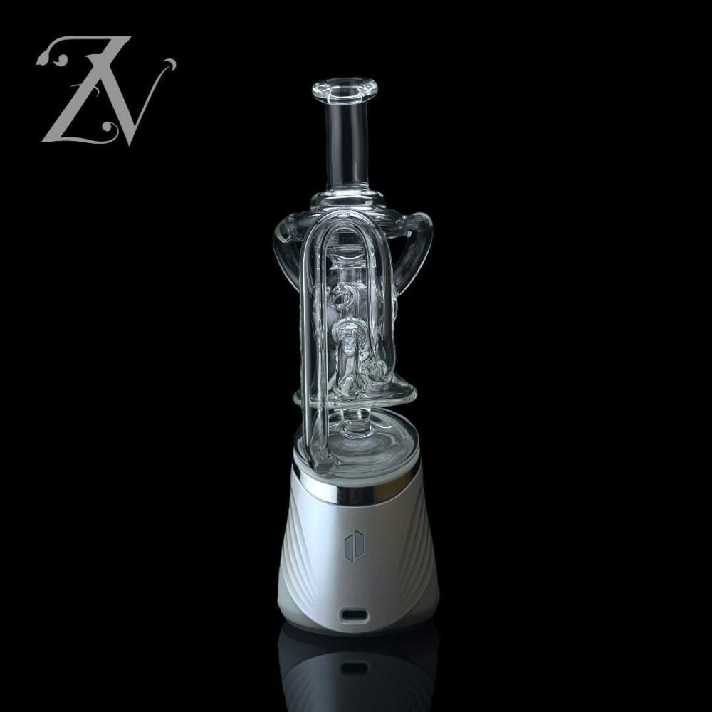 IRIDESCENT GLASS: MINI EXOSPHERE PUFFCO PEAK ATTACHMENT - Image 6
