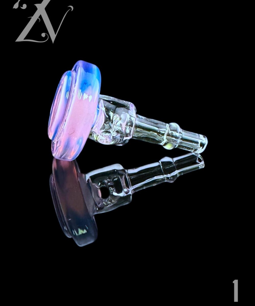 IRIDESCENT GLASS: COLOR ACCENTED PUFFCO PEAK PRO 3DXL JOYSTICK CAP
