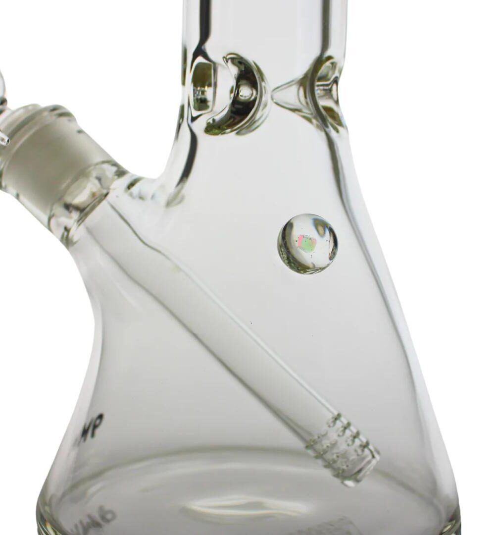 Alternative view of ROOTS GLASS: 14" LIMITED EDITION 9MM BEAKER WITH OPAL