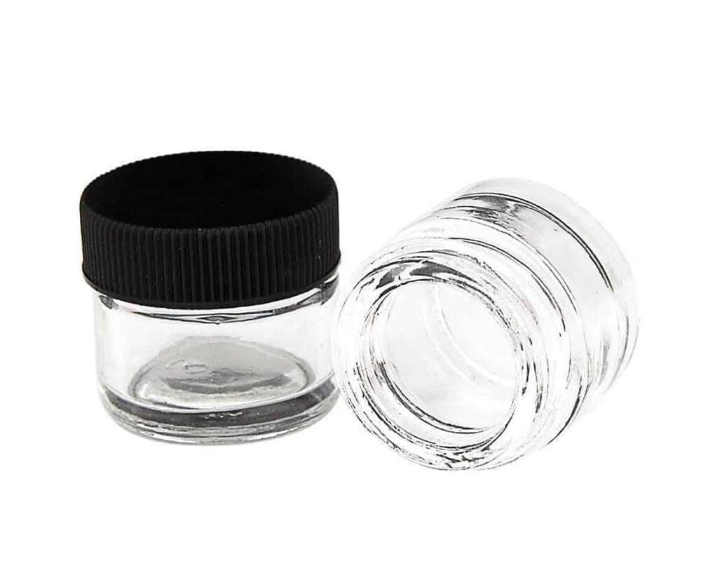 Alternative view of 5ML EMPTY JAR WITH BLACK LID