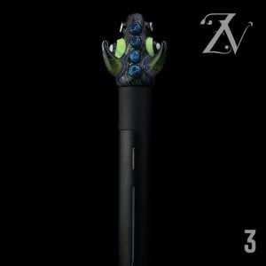 #3 PURPLE AMBER MIX X MILKY GREEN X ION (UV)