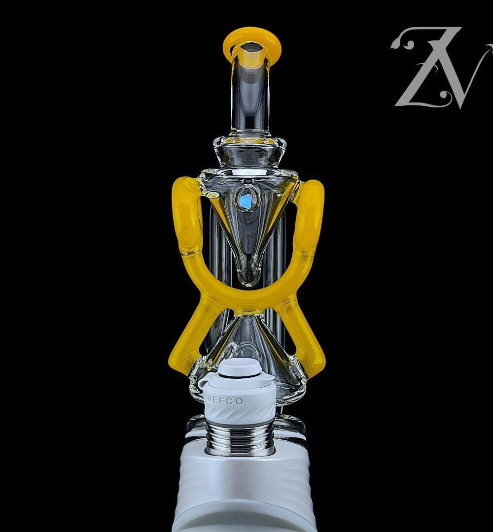 Alternative view of IRIDESCENT GLASS: SUPERIOR ECO DONUT PUFFCO PEAK ATTACHMENT