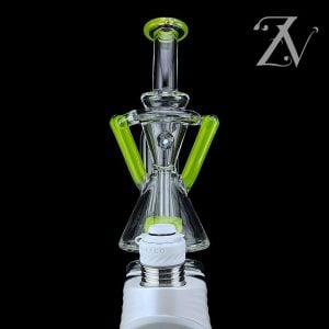 LIME CANDY WITH FACETED OPAL