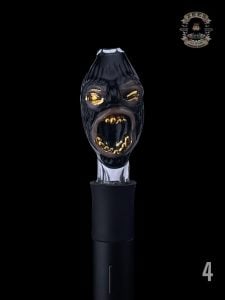 #4 JET BLACK SKI MASK