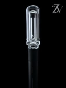 #3 CLEAR WITH WHITE LOGO