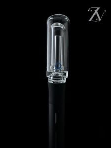 #5 CLEAR WITH BLUE LOGO