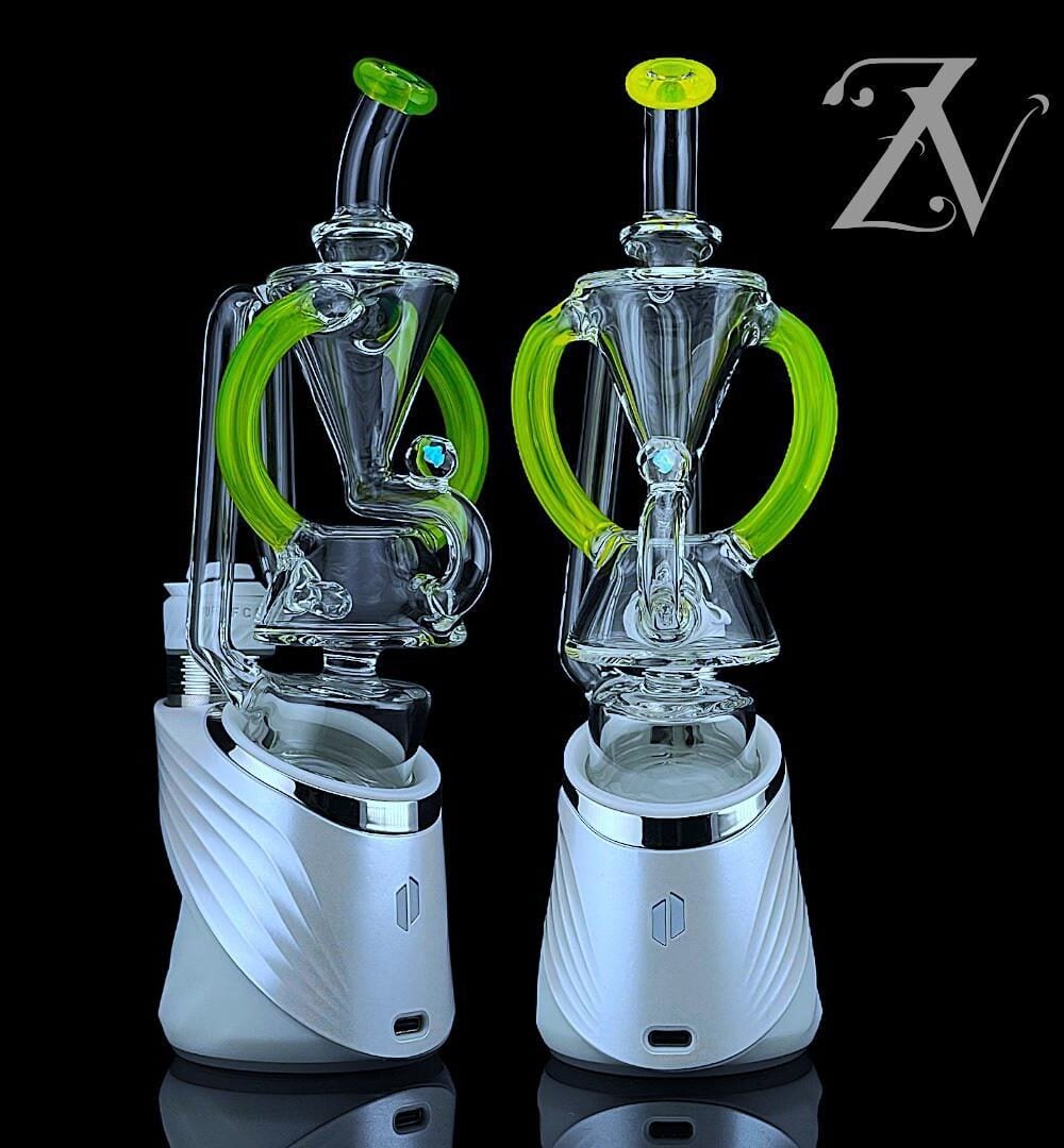 IRIDESCENT GLASS: SUPERIOR ECO FLOATER PUFFCO PEAK ATTACHMENT