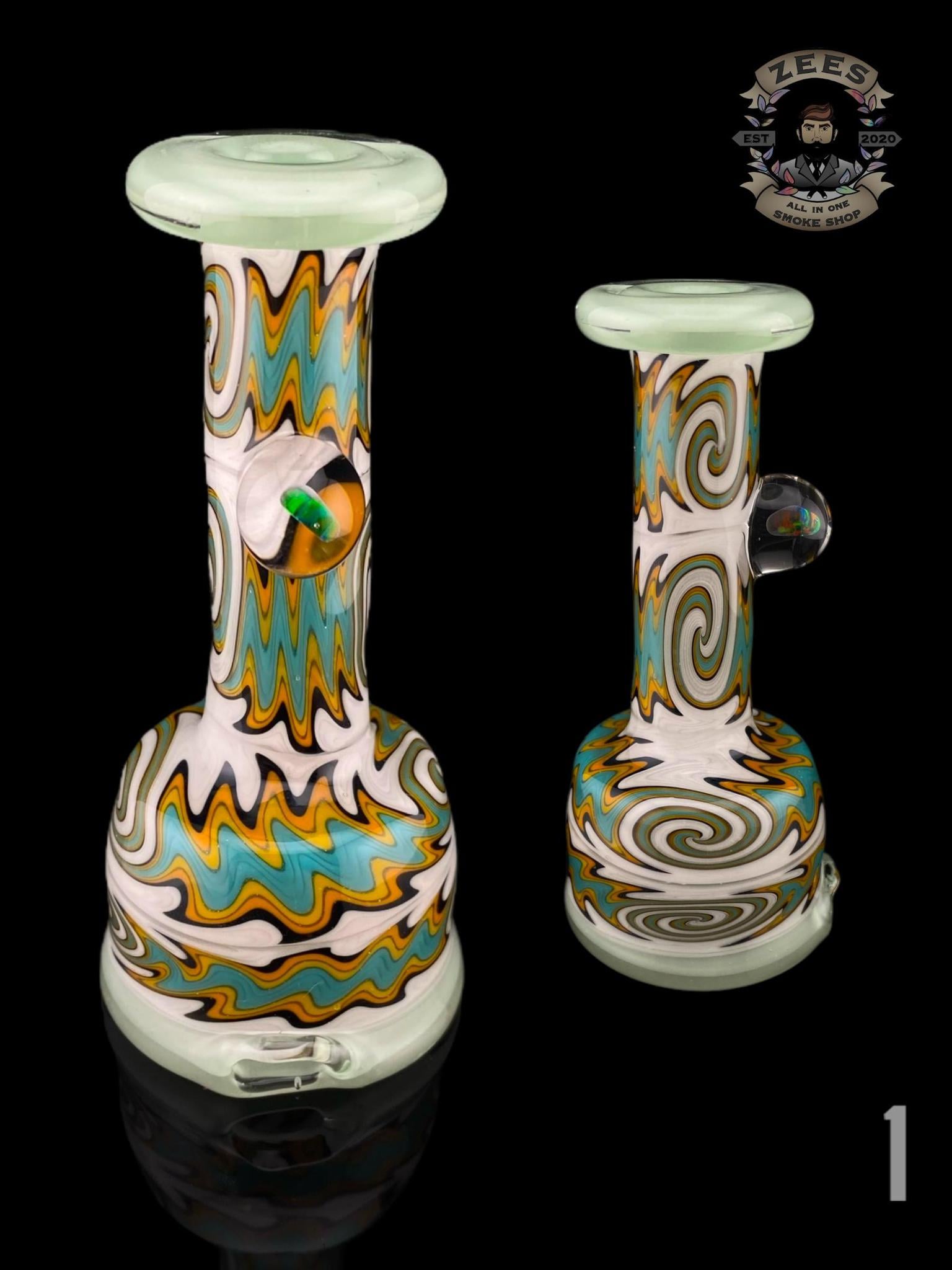 CALL YOUR FAM GLASS: WORKED DRY TOP PUFFCO PEAK ATTACHMENT (420) - Image 2