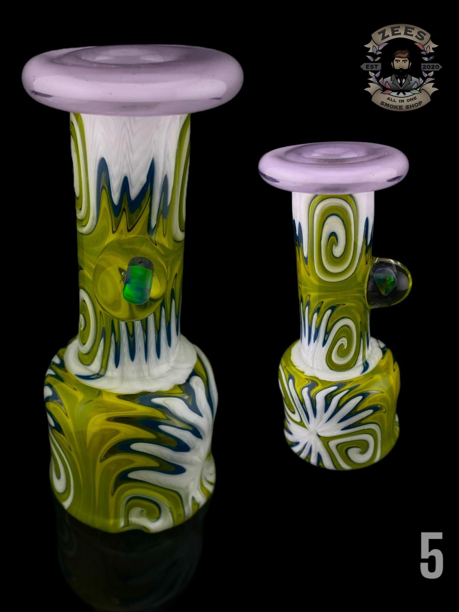 CALL YOUR FAM GLASS: WORKED DRY TOP PUFFCO PEAK ATTACHMENT (420) - Image 6