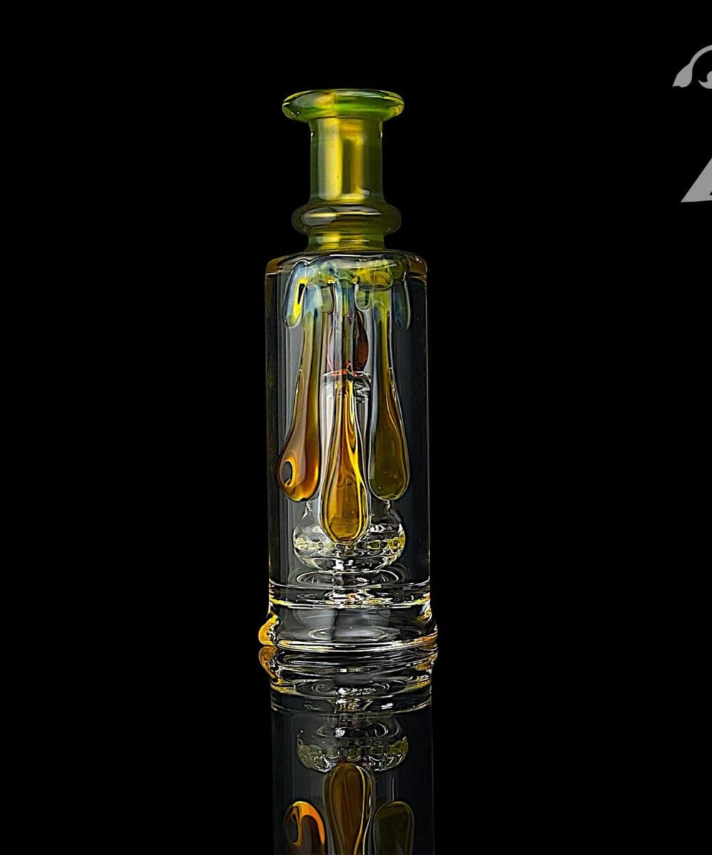 UZZI GLASS: DRIPPY DROP ONE PUFFCO PEAK ATTACHMENT