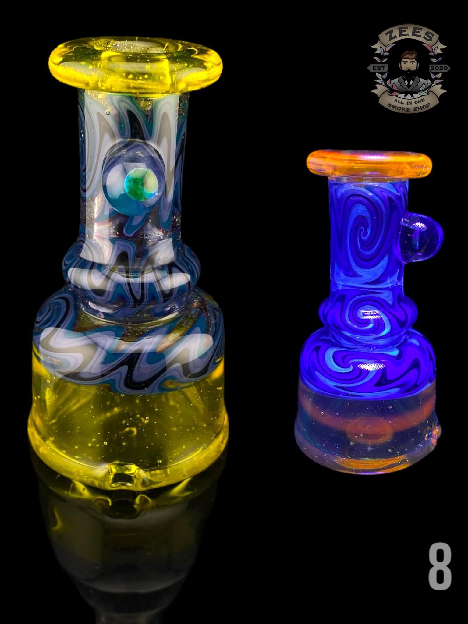 CALL YOUR FAM GLASS: WORKED DRY TOP PUFFCO PEAK ATTACHMENT (420) - Image 9