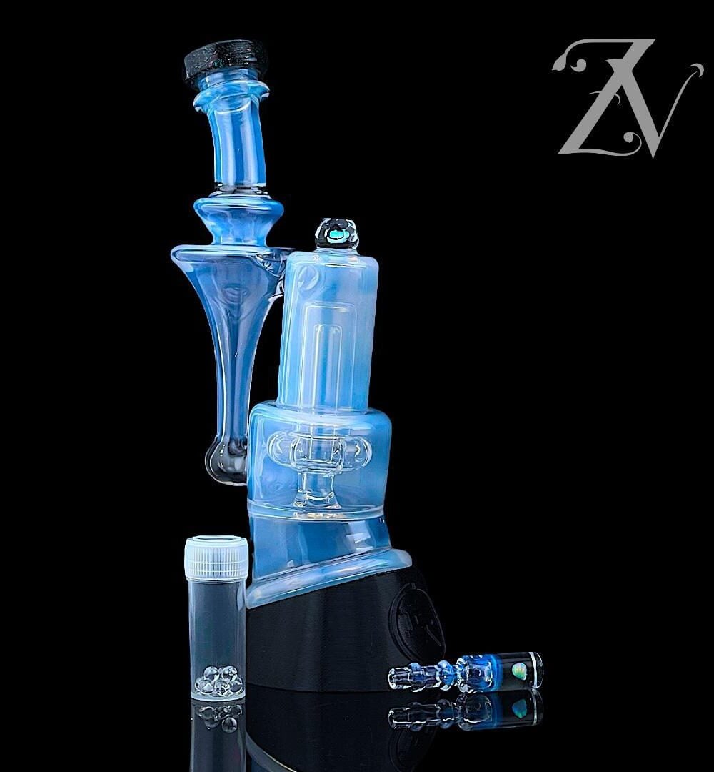 IRIDESCENT GLASS: LIMITED EDITION FULL COLOR FACETED BOX SET BUNDLE - "HEADY RBR" - GHOST