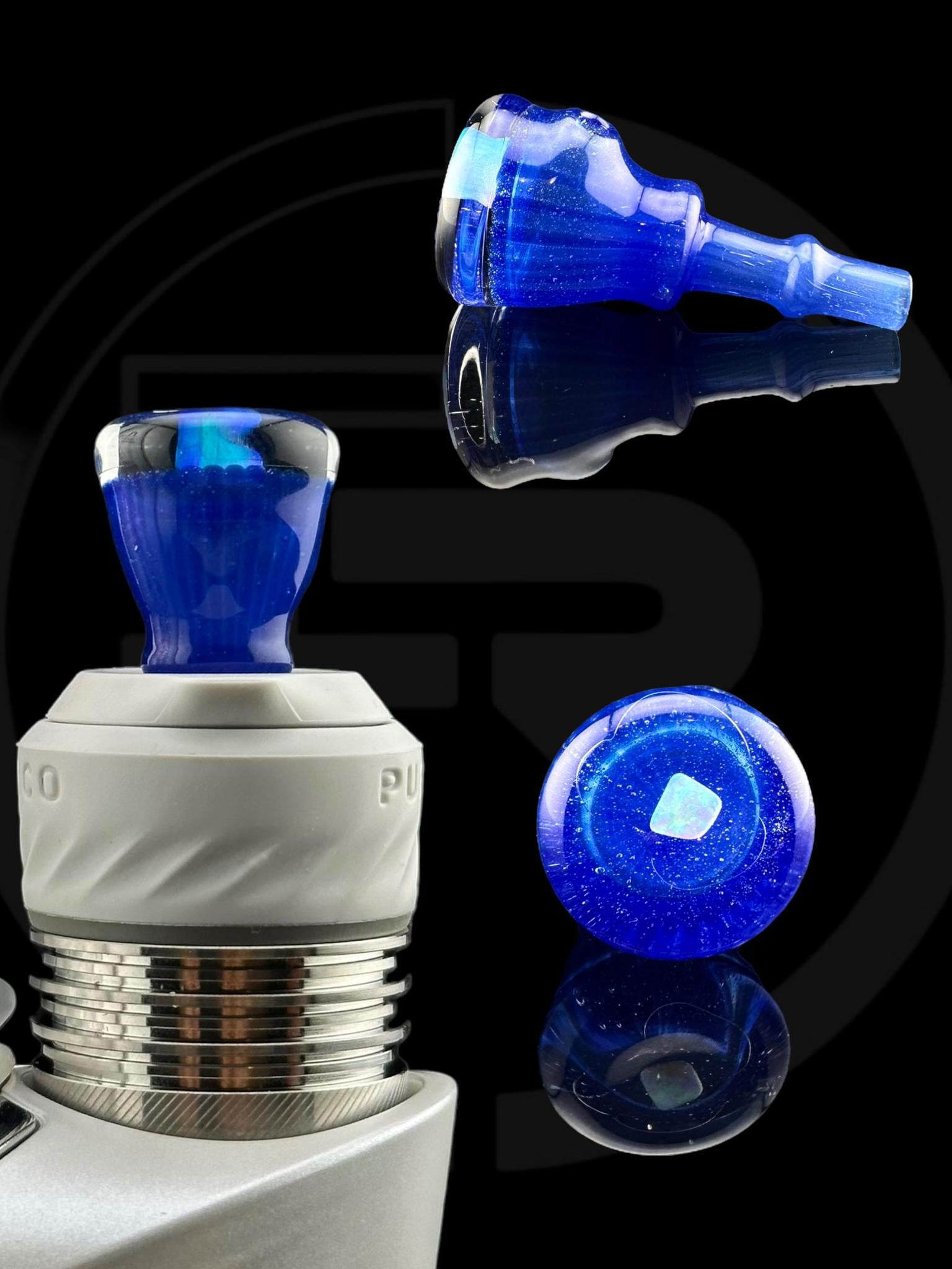 IRIDESCENT GLASS: FLAT OPAL 2.0 PUFFCO PEAK PRO 3DXL JOYSTICK CAP - Image 4