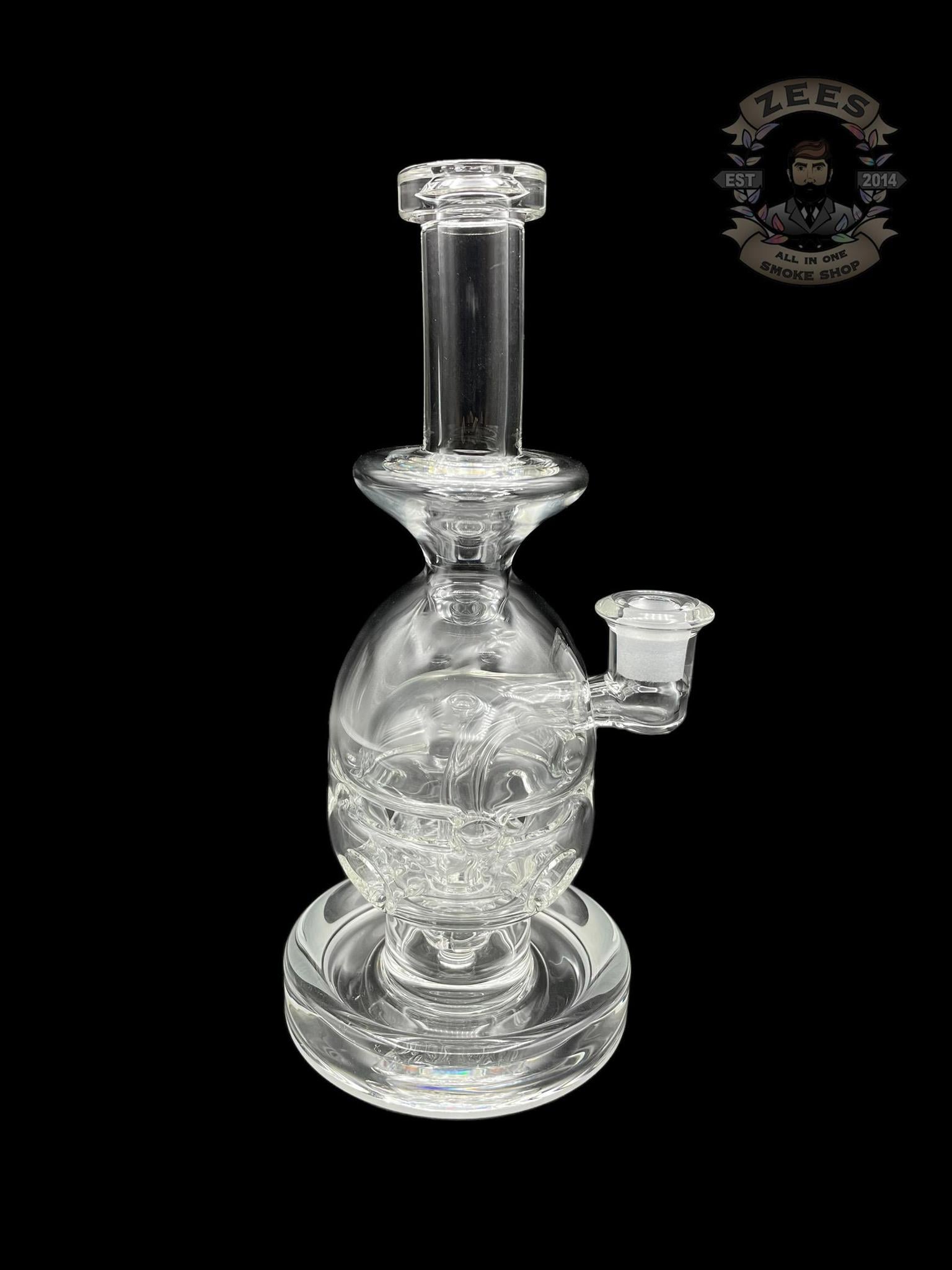 MINER GLASS: CLEAR FAB EGG RIG