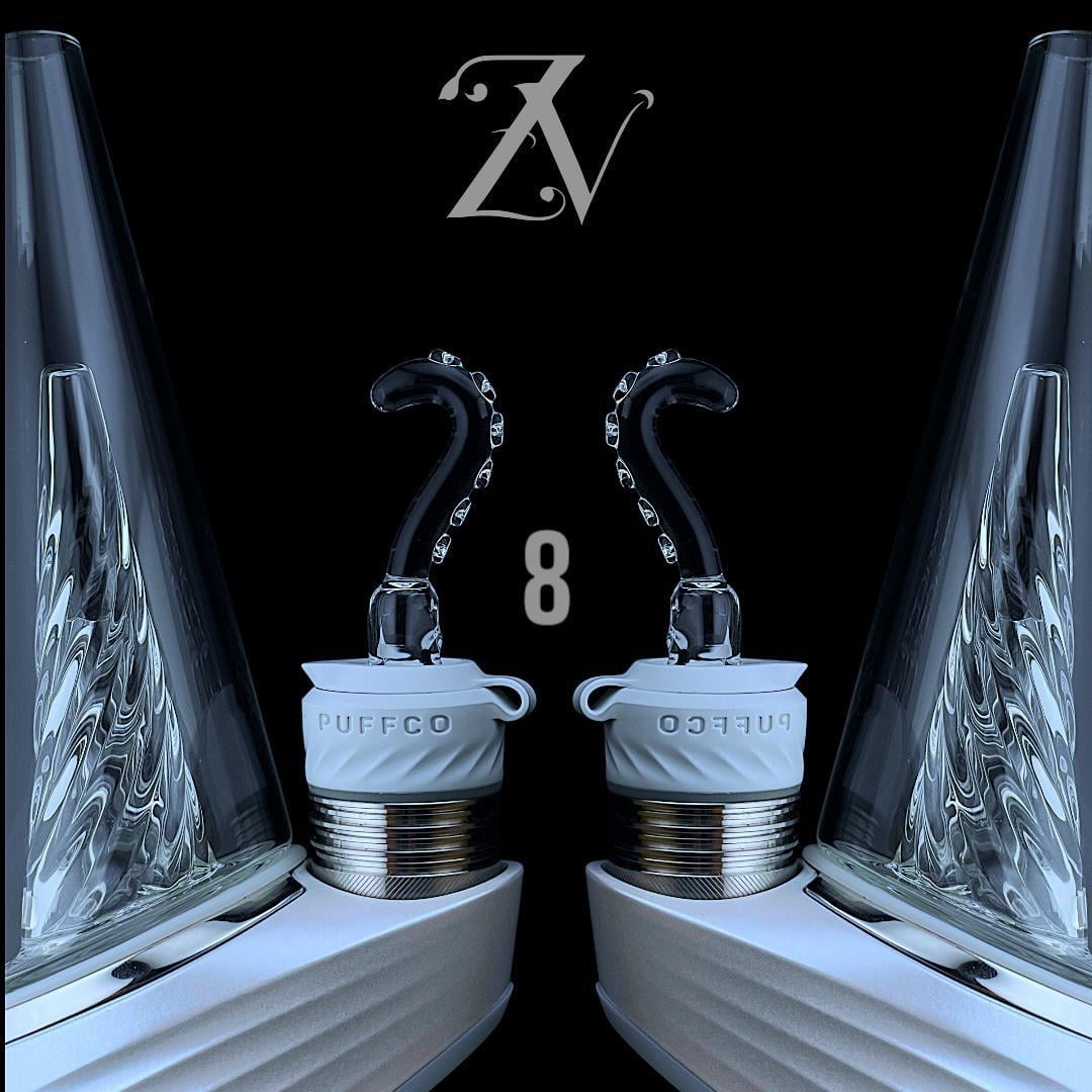 IRIDESCENT GLASS: TENTACLE PUFFCO PEAK PRO 3DXL JOYSTICK CAP - Image 14