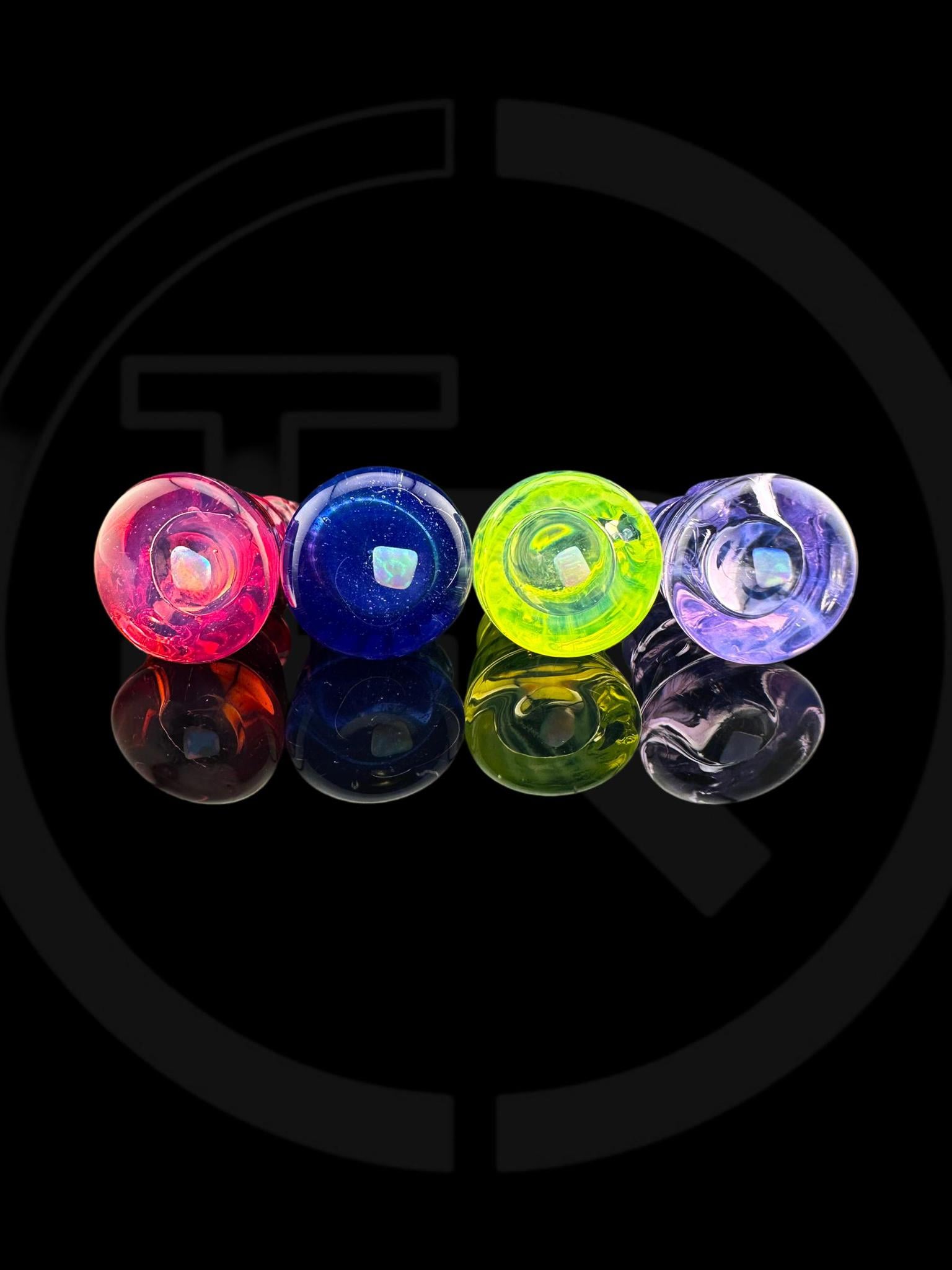 IRIDESCENT GLASS: FLAT OPAL 2.0 PUFFCO PEAK PRO 3DXL JOYSTICK CAP - Image 2