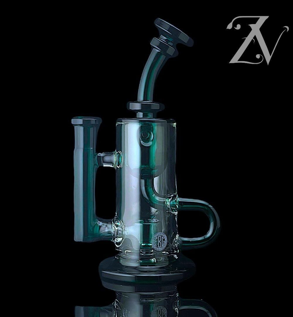 FATBOY GLASS: AQUA INCYCLER RIG