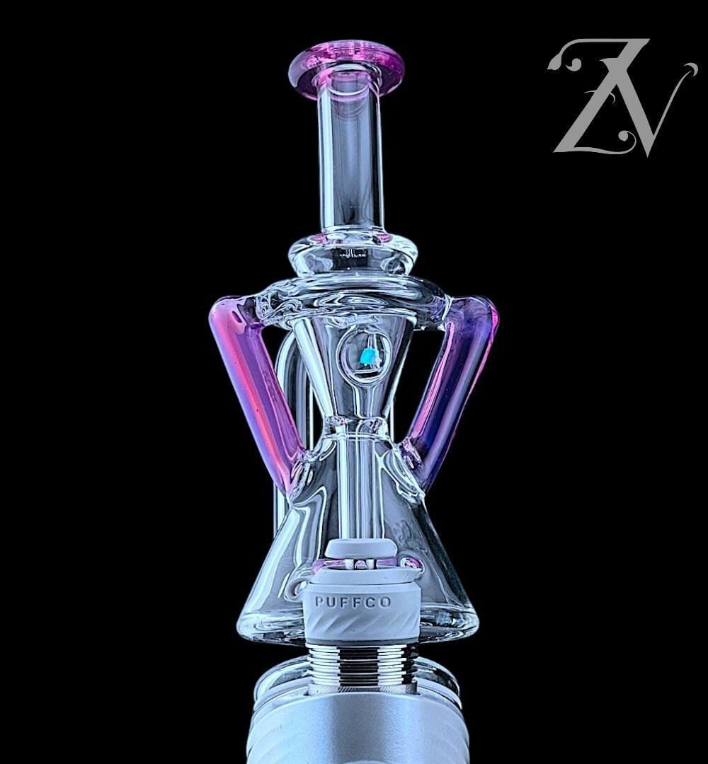 IRIDESCENT GLASS: SUPERIOR DUALCYCLER PUFFCO PEAK ATTACHMENT - ROYAL JELLY