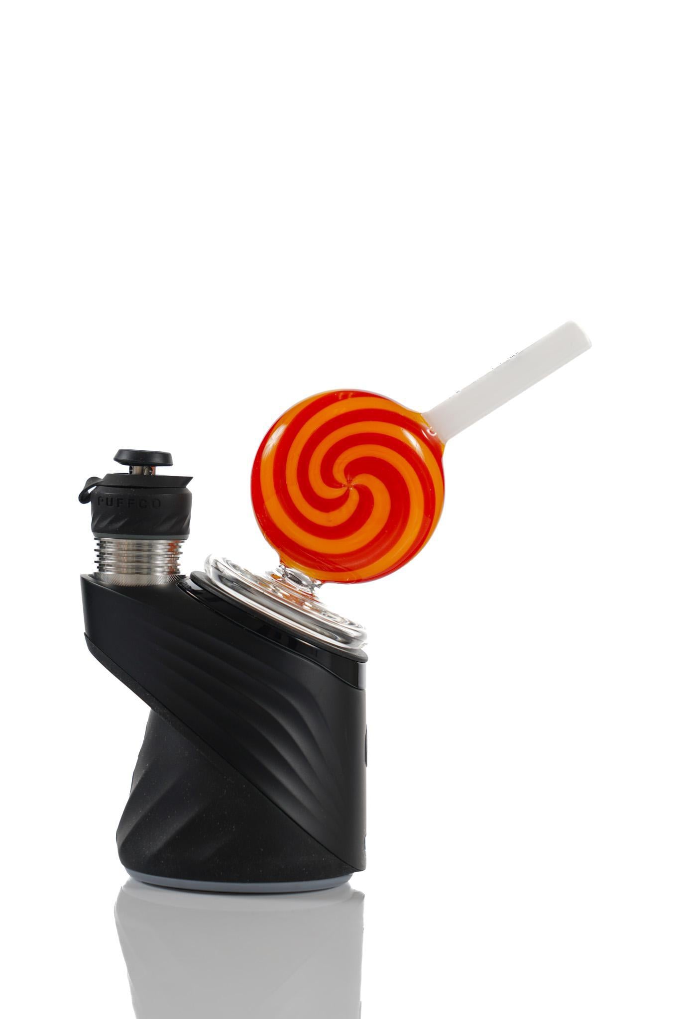 MK100 GLASS: LOLLIPOP DRY TOP PUFFCO PEAK ATTACHMENT | Zee Vapor