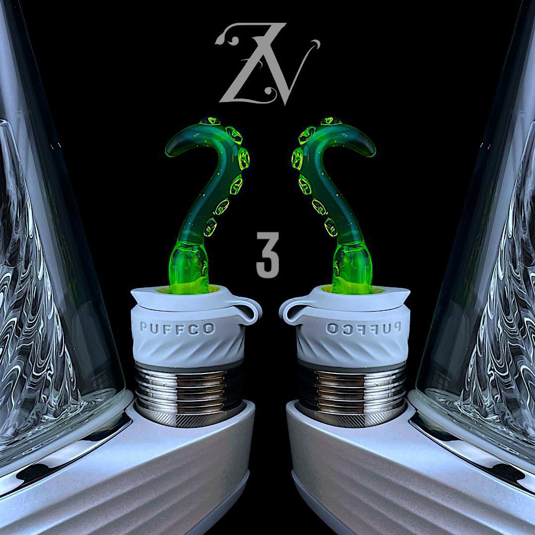 IRIDESCENT GLASS: TENTACLE PUFFCO PEAK PRO 3DXL JOYSTICK CAP - Image 5
