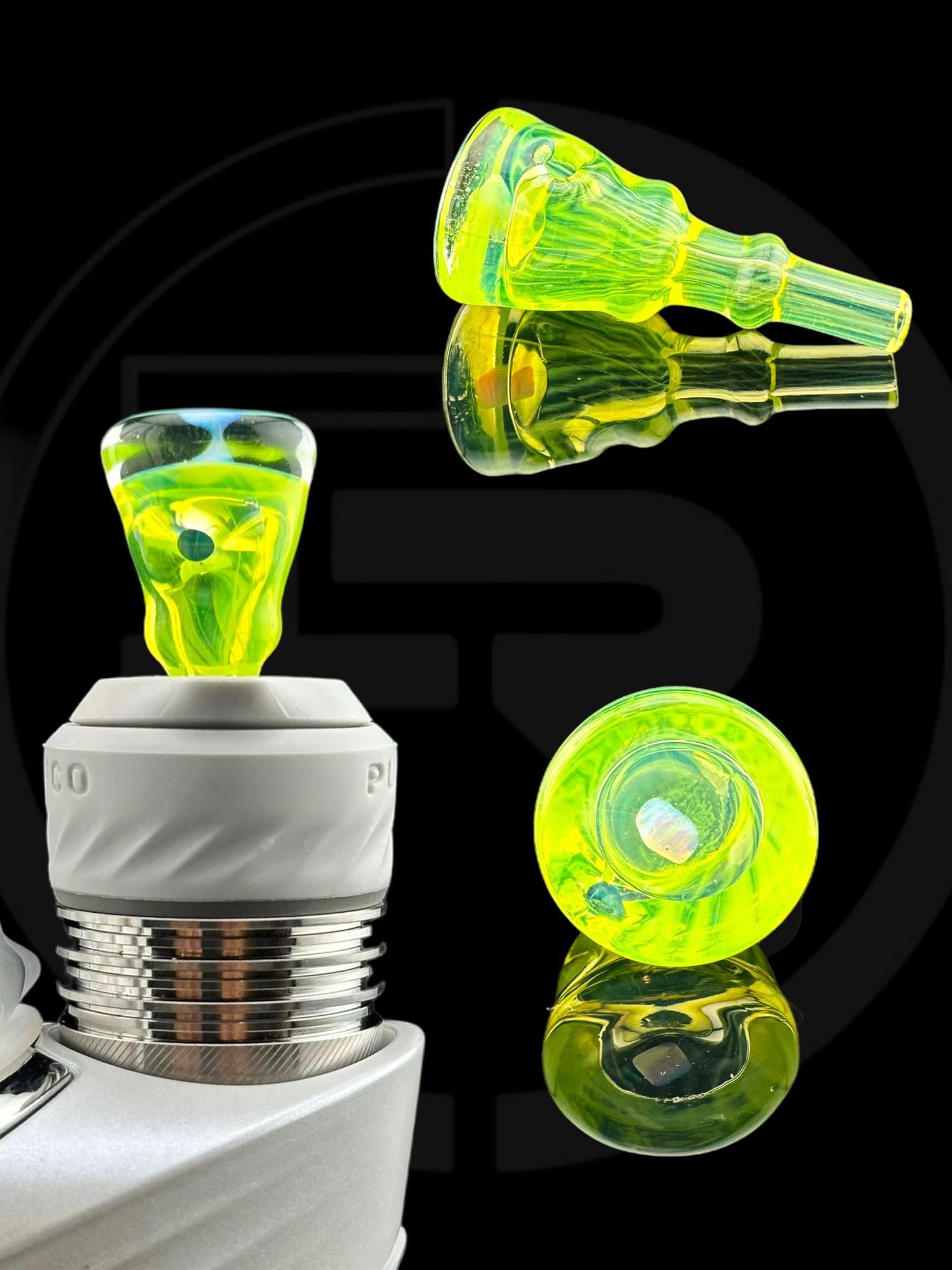 IRIDESCENT GLASS: FLAT OPAL 2.0 PUFFCO PEAK PRO 3DXL JOYSTICK CAP - Image 6