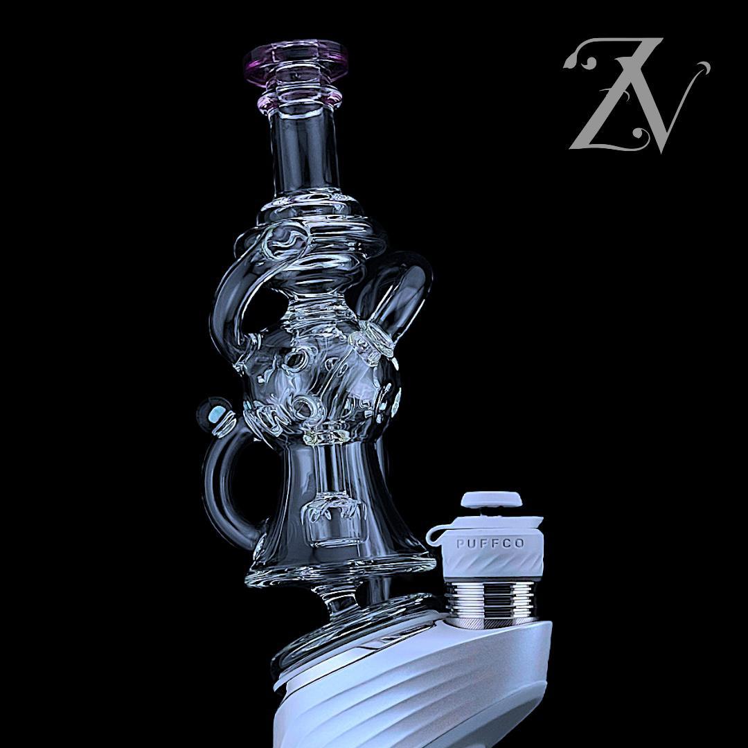 IRIDESCENT GLASS: SUPERIOR EXO 2.0 PUFFCO PEAK ATTACHMENT - Image 3
