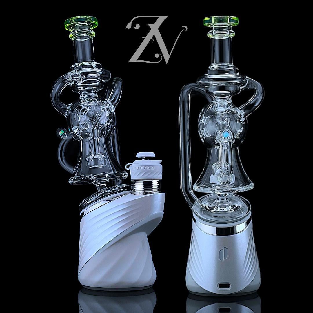 IRIDESCENT GLASS: SUPERIOR EXO 2.0 PUFFCO PEAK ATTACHMENT | Zee Vapor