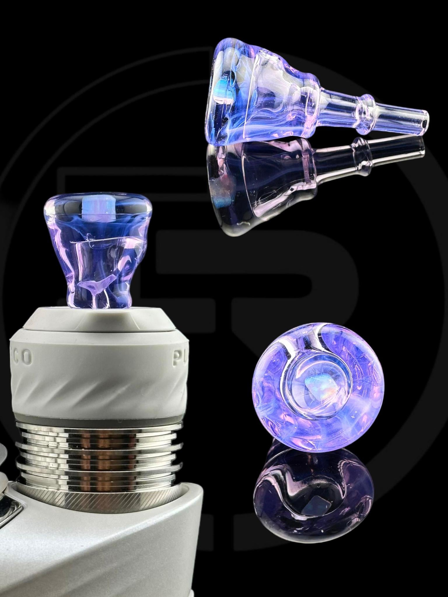 IRIDESCENT GLASS: FLAT OPAL 2.0 PUFFCO PEAK PRO 3DXL JOYSTICK CAP - Image 5