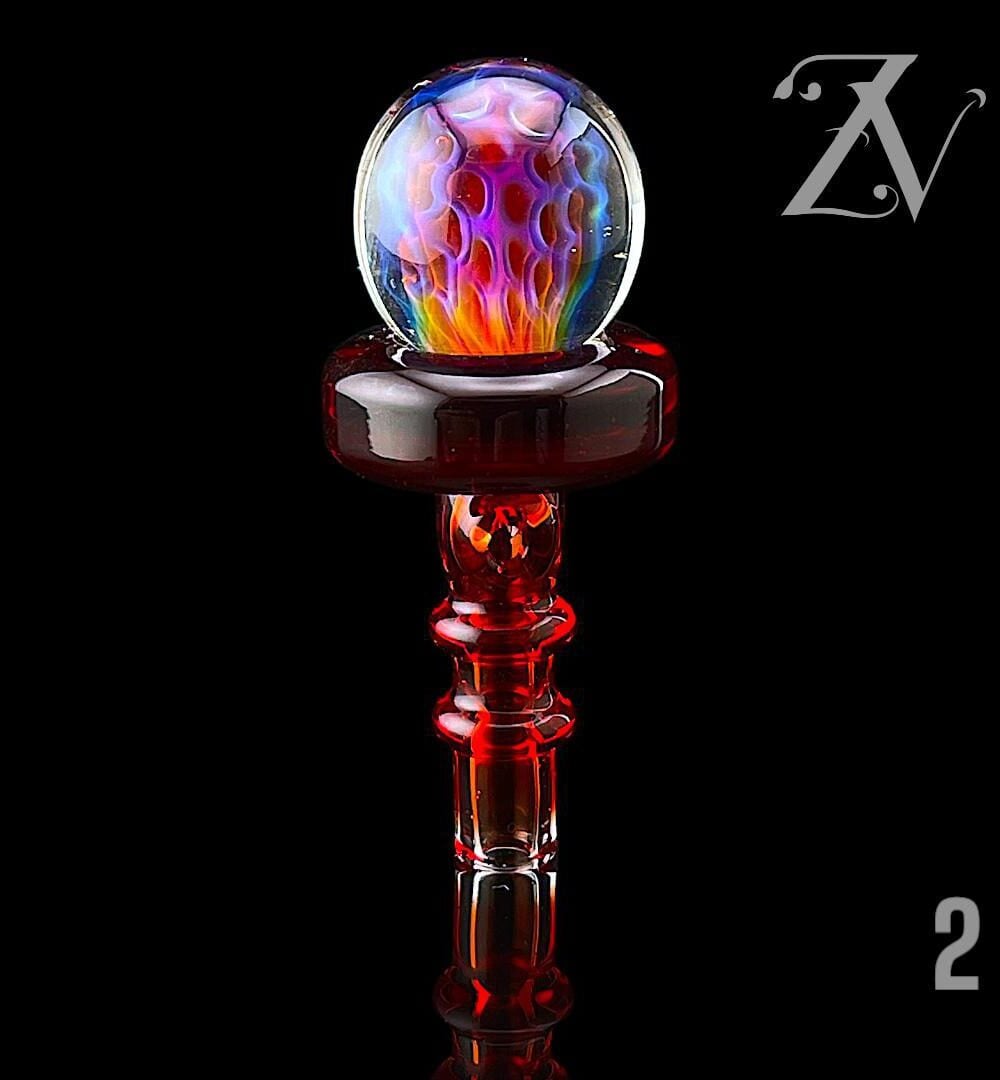 Alternative view of ONE TRICK PONY: FULL COLOR HONEYCOMB 3DXL PEAK PRO JOYSTICK CAP