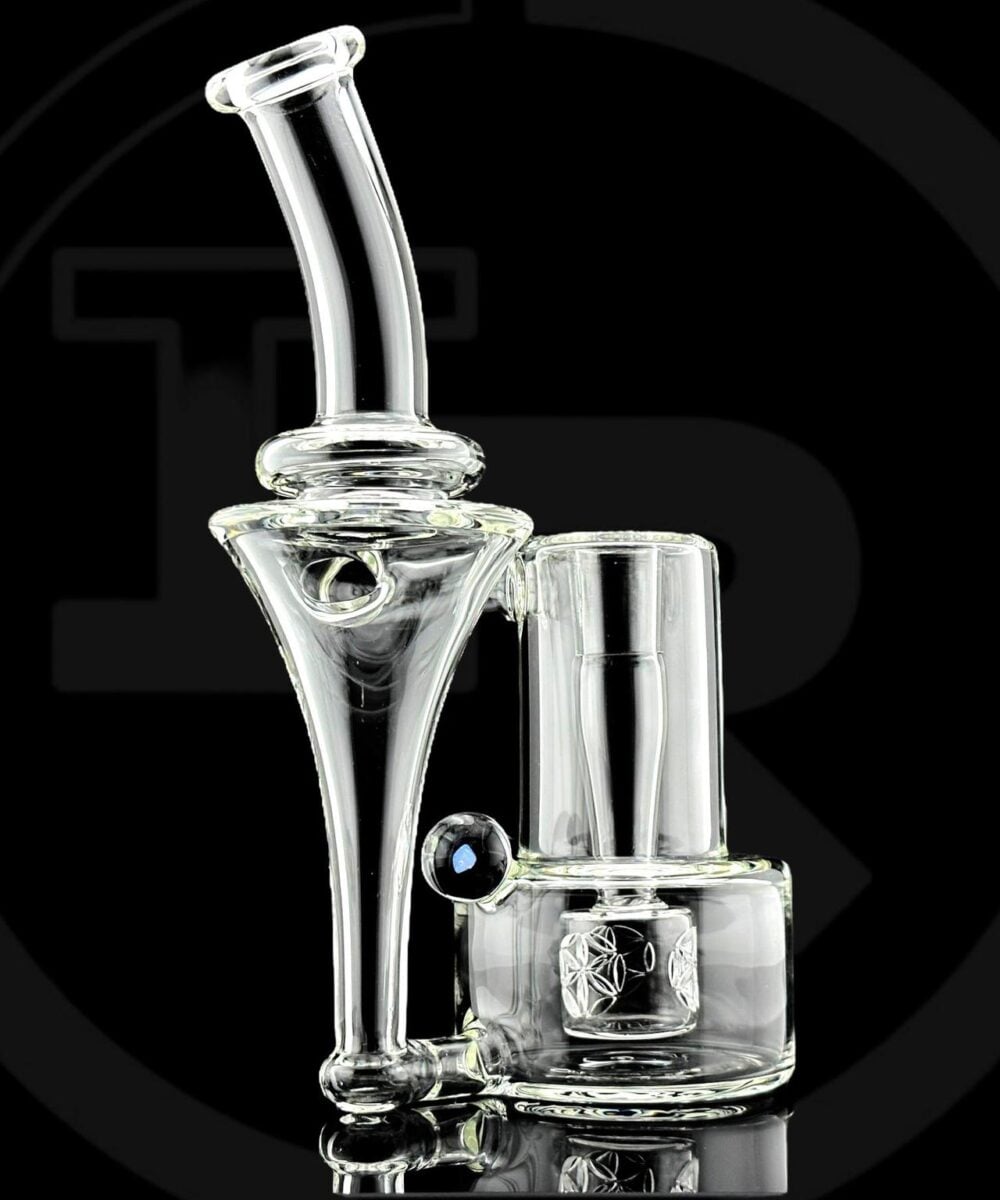 Alternative view of IRIDESCENT GLASS: CLEAR ENCASED OPAL RBR 4.0 WITH SOL PERC 2024 VERSION