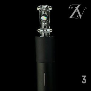 #3 CLEAR WITH WHITE OPAL (XXL PIVOT TOPPER)