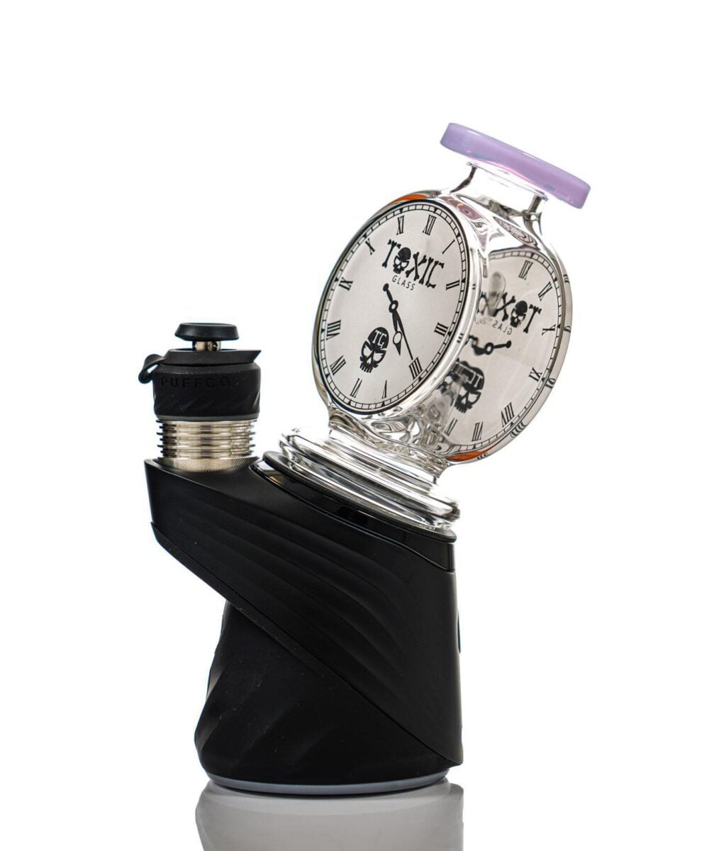 MK100 GLASS: TXAT42 420 CLOCK PUFFCO PEAK ATTACHMENT