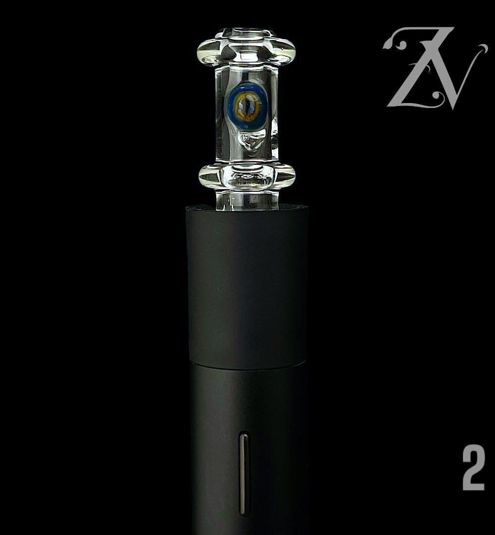 Alternative view of SIMPLE HUMAN GLASS: CLEAR ENCASED XXL PIVOT MOUTHPIECE