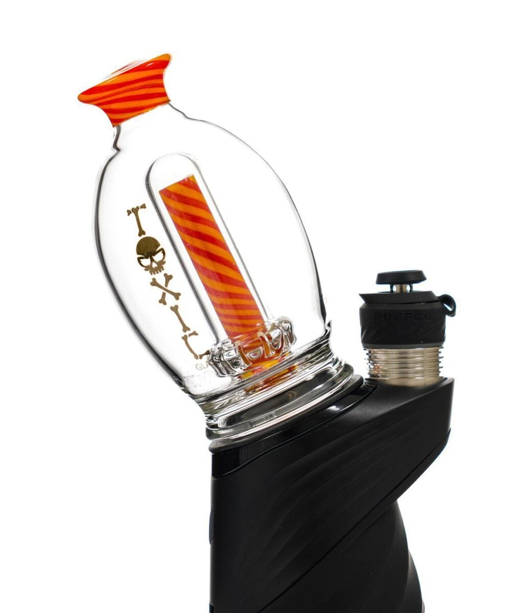 MK100 GLASS: TXAT48 CANDY LAND PUFFCO PEAK ATTACHMENT - TXAT48 CANDY LAND