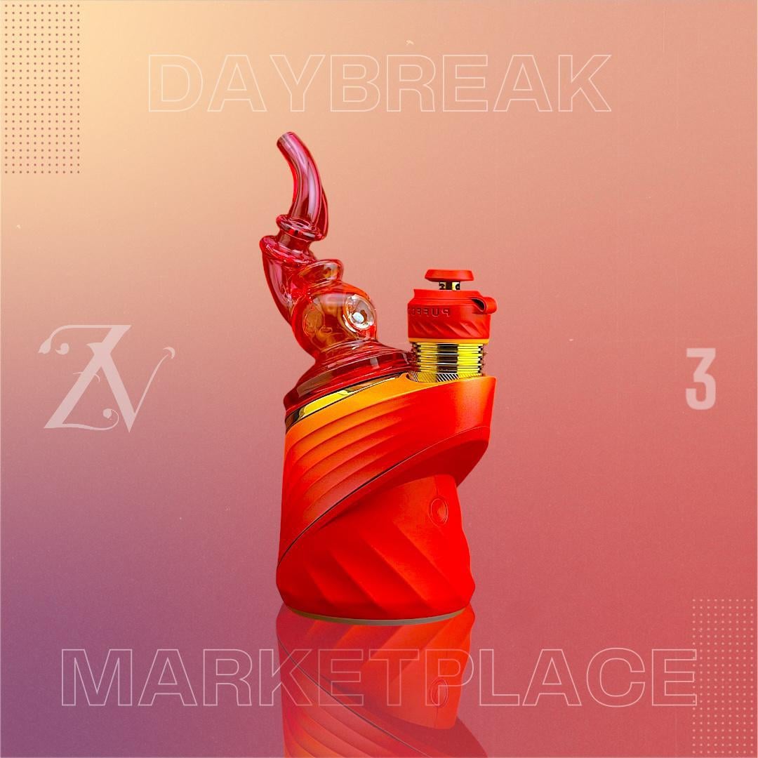 BABY GORILLA GLASS: DRY DAYBREAK MARKETPLACE PUFFCO PEAK ATTACHMENT - Image 3