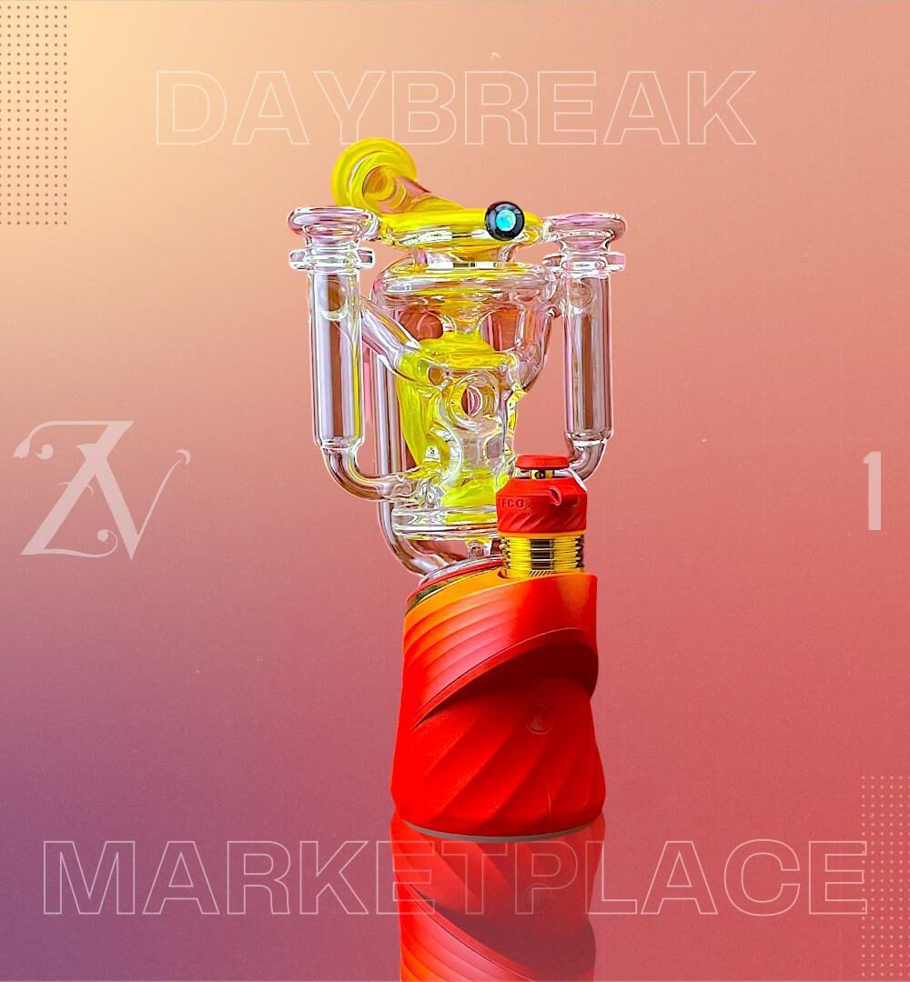 KYRU GLASS: DAYBREAK MARKETPLACE R2 PUFFCO PEAK ATTACHMENT