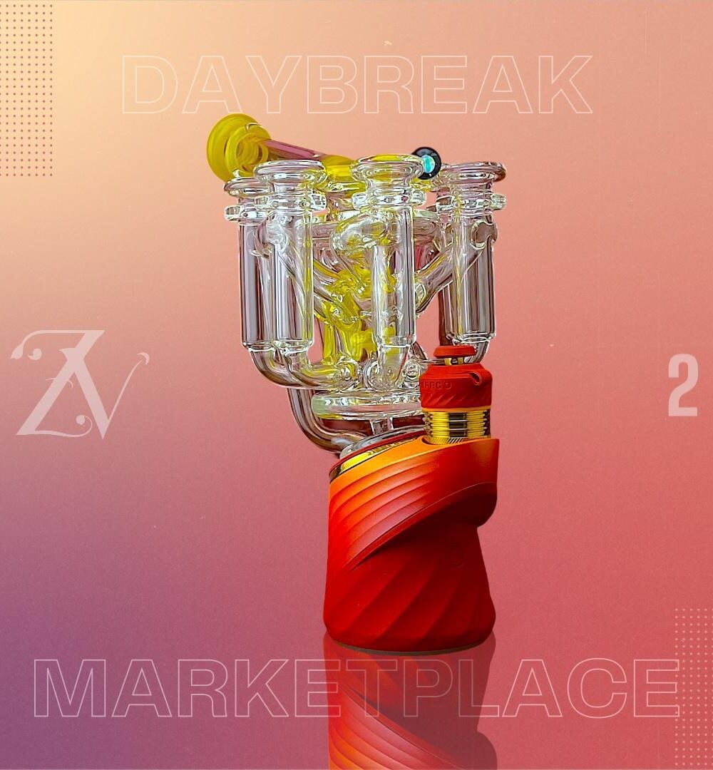 KYRU GLASS: DAYBREAK MARKETPLACE R6 PUFFCO PEAK ATTACHMENT