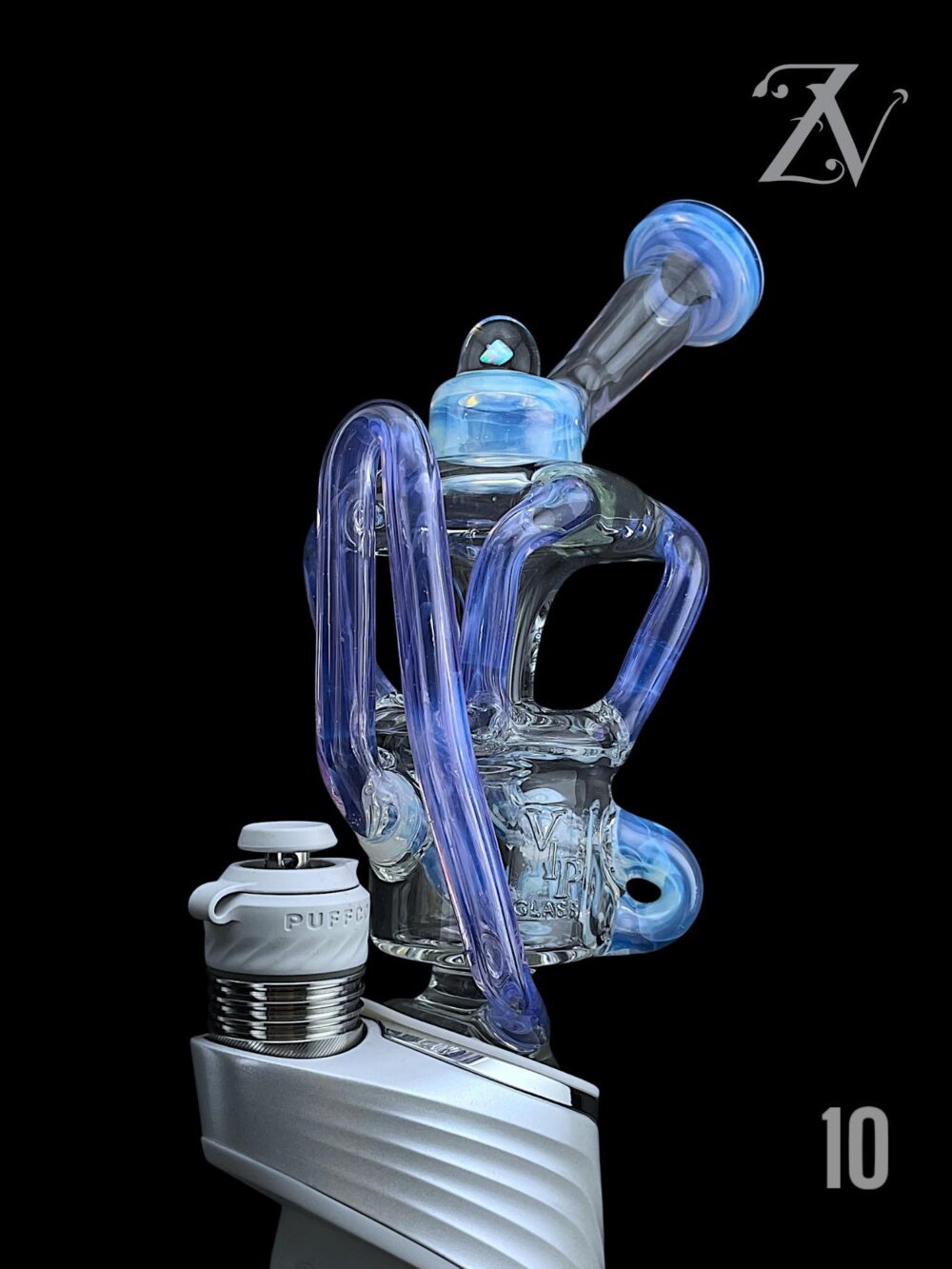 VIP GLASS: QUAD UPTAKE PUFFCO PEAK ATTACHMENT | Zee Vapor