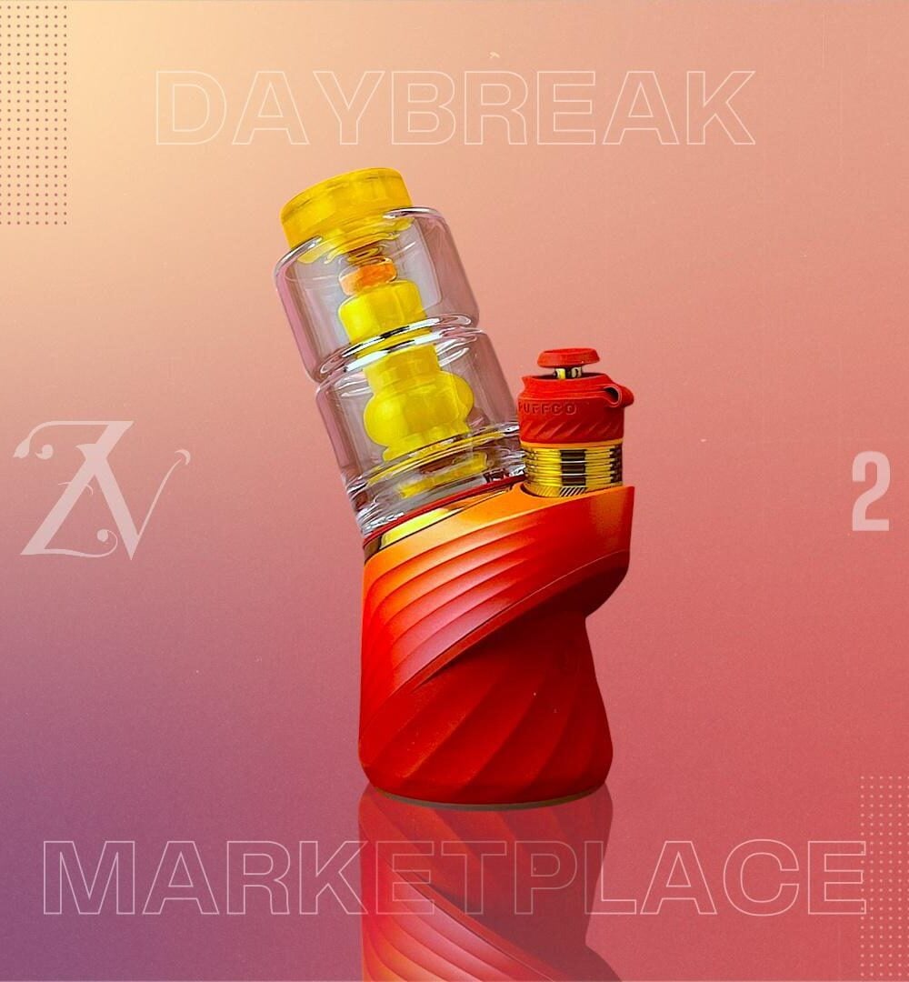 Alternative view of SPIDER GLASS: DAYBREAK MARKETPLACE PUFFCO PEAK ATTACHMENT